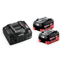 Set Baterías Metabo 2x LIHD 18V 5.5 Ah SE