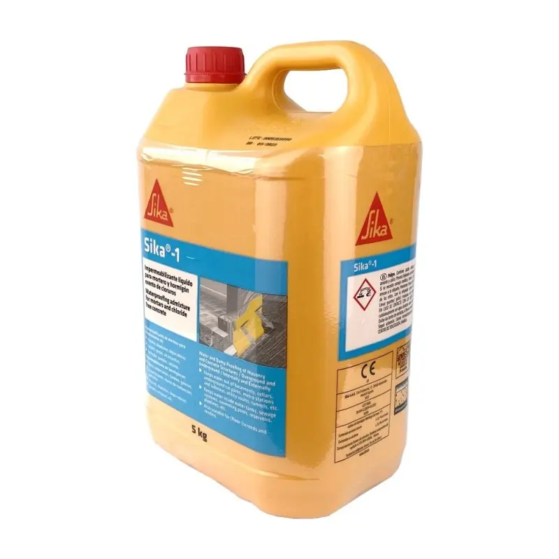 Sika 1 Impermeabilizante líquido para morteros y hormigones