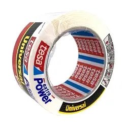 Cinta Americana Tesa Extra Power 25 Metros Color Blanco
