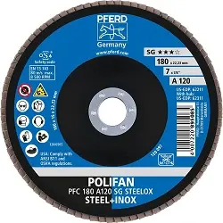 Disco de láminas de corindón PFC