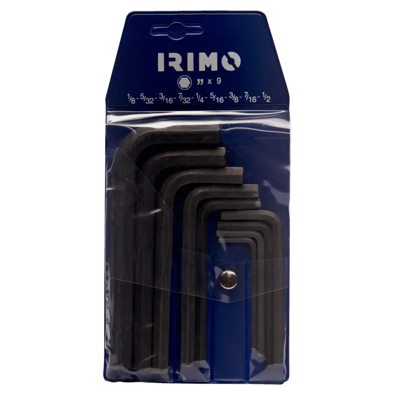 Juego de 6 llaves Allen en bolsa Irimo