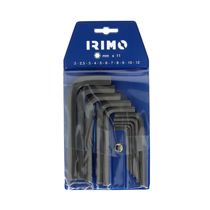 Juego de 6 llaves Allen en bolsa Irimo