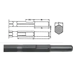 Cincel hexagonal para inserción Kango