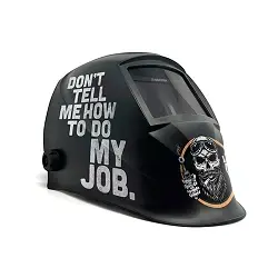 Pantalla de soldar Hellmet Job
