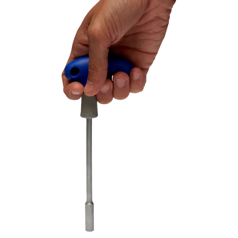 Llave de vaso hexagonal con mango en T Stecker Irimo