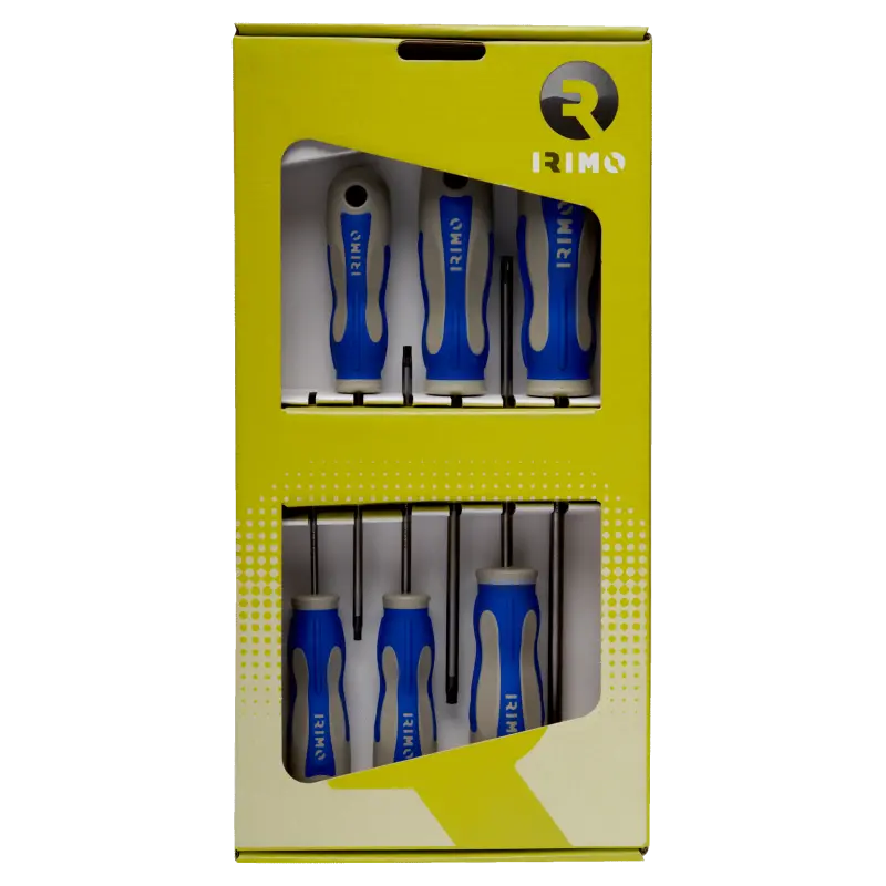Juego de 6 destornilladores Torx Irimo