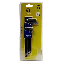 Juego de llaves Allen con bola métrica Irimo