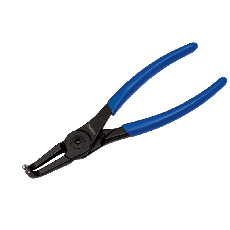 Alicate curvo para anillos interiores