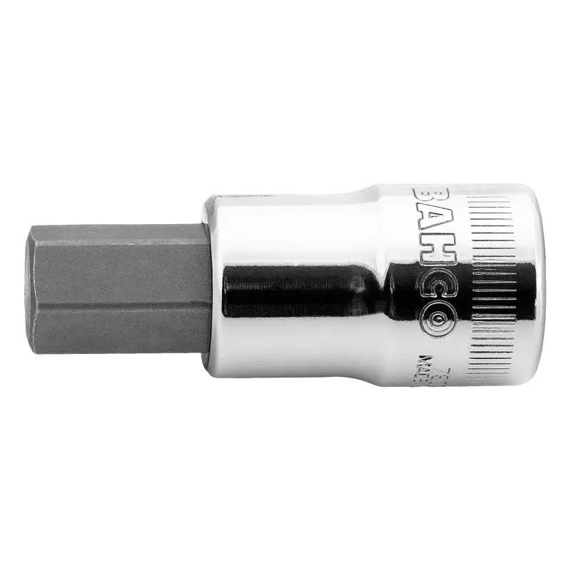 Llave de vaso con punta hexagonal 1/2''