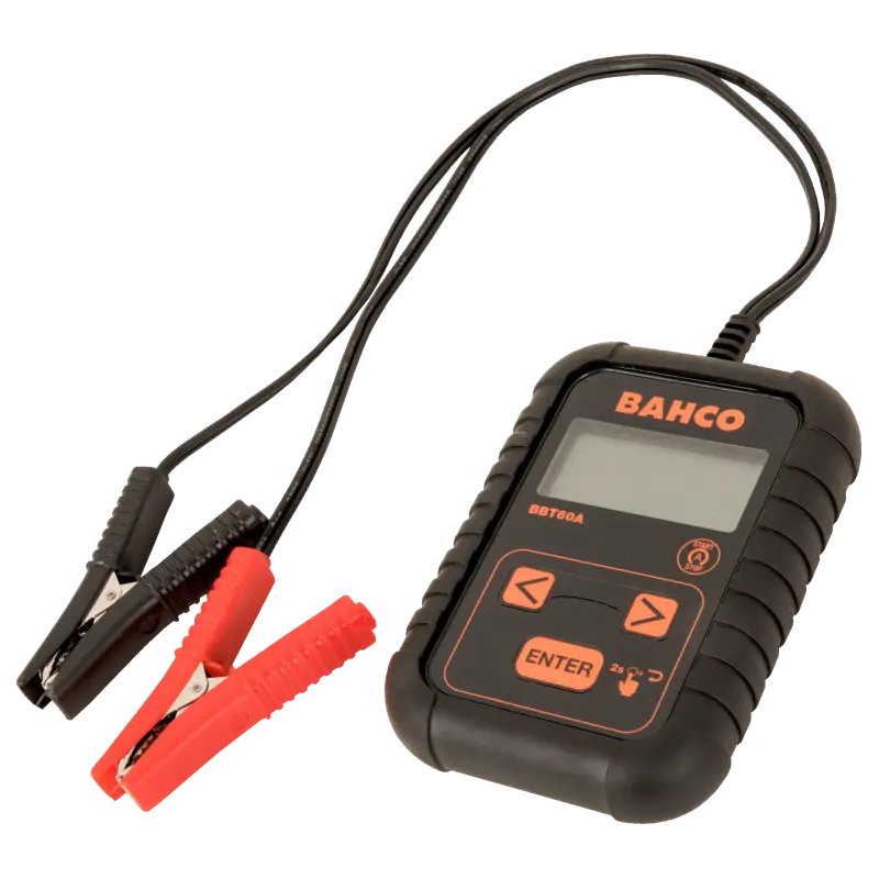 Comprobador de baterías digital de 12 V Bahco BBT60A