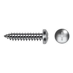Caja de tornillos rosca chapa DIN 7981 Ø6,3