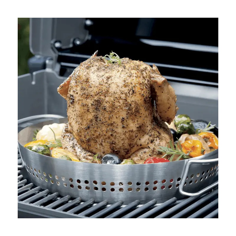 Soporte para asar pollos Weber