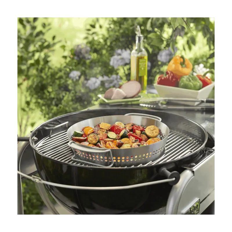 Soporte para asar pollos Weber