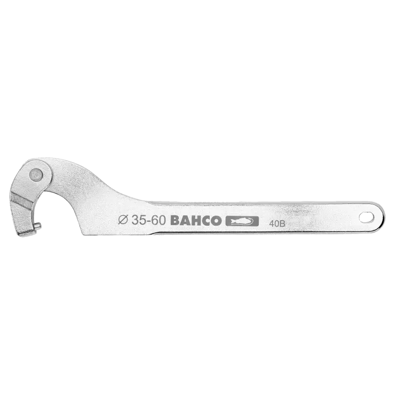 Llave de gancho articulada