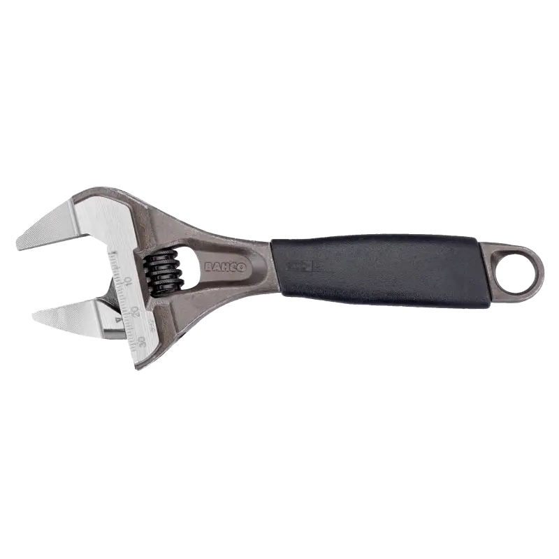 Llave ajustable de boca delgada