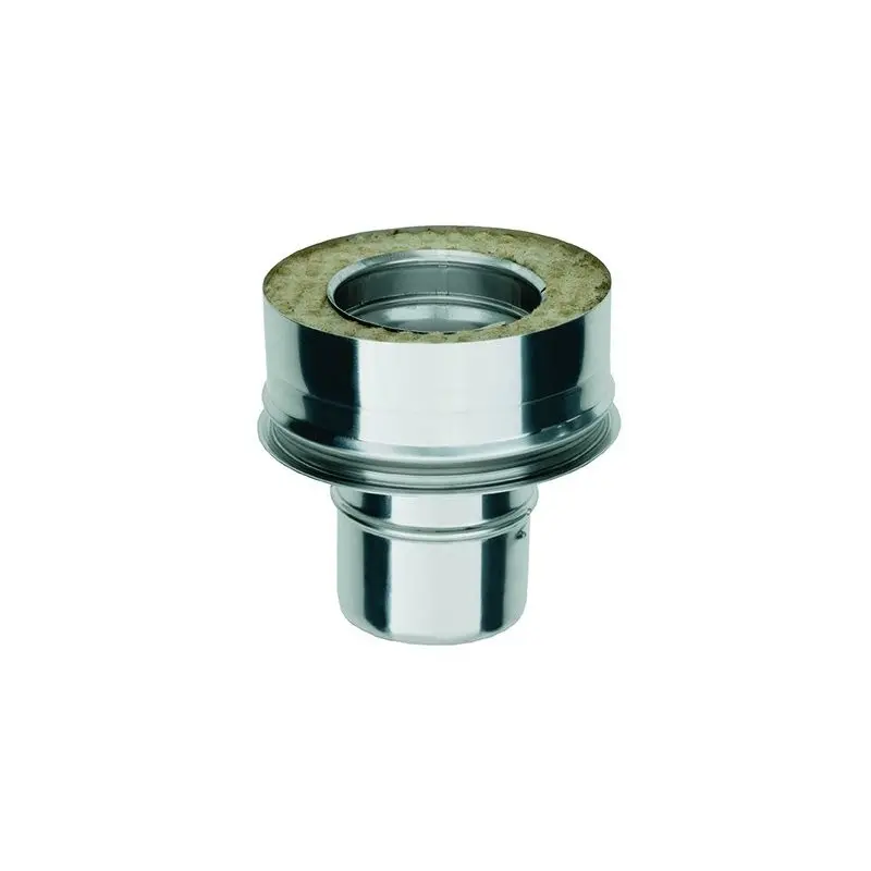 Adaptador para chimenea de simple pared a doble pared inoxidable ADGDI Bofill
