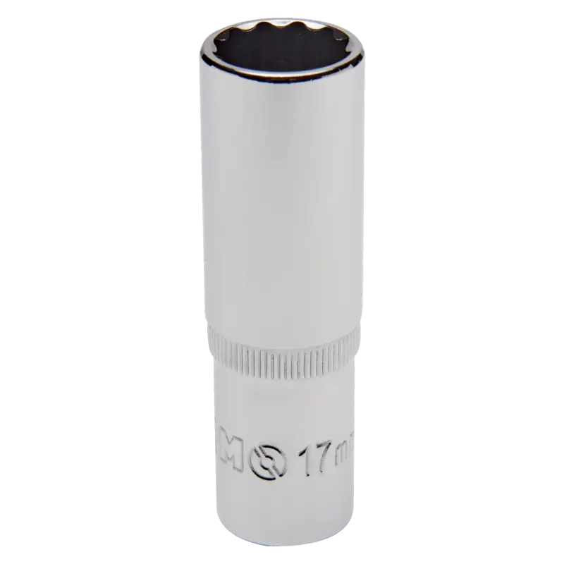 Llave de vaso de 1/2'' bihexagonal serie larga