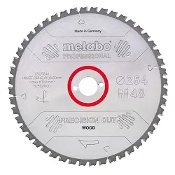 Hoja de sierra para madera Precision Cut de Metabo