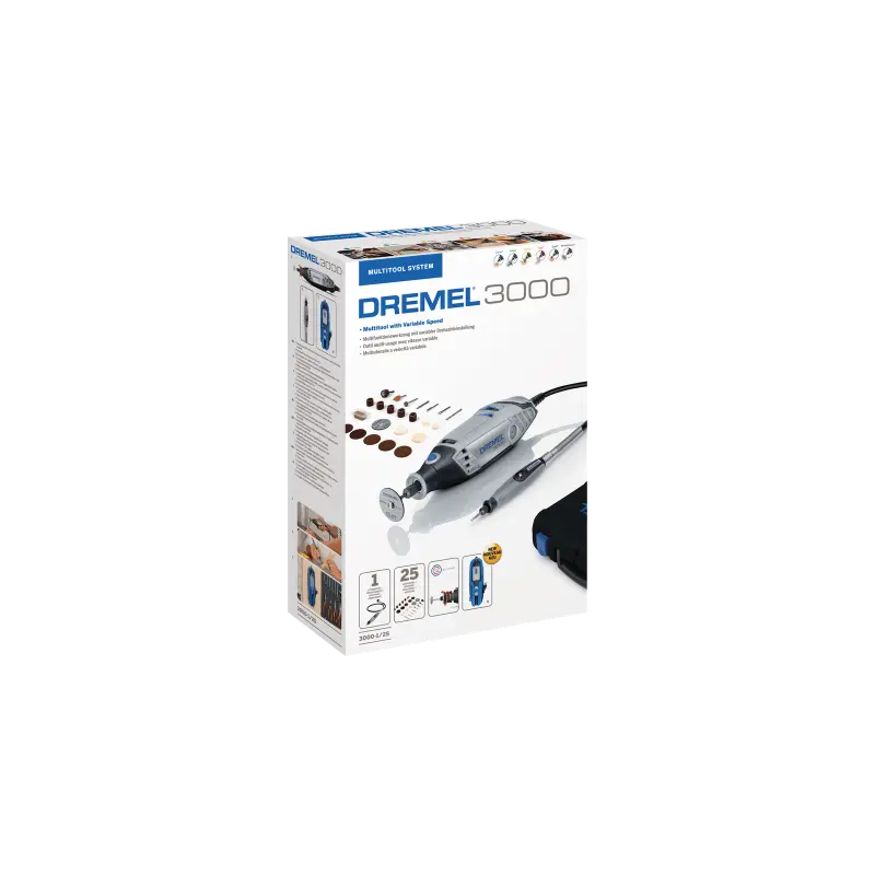 Multiherramienta Dremel 3000 con 25 accesorios