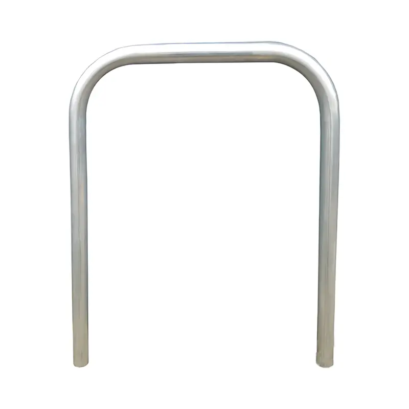 Aparcabicicletas U-invertida de acero galvanizado