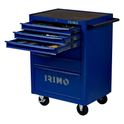 Carro de 6 cajones con 206 herramientas Irimo