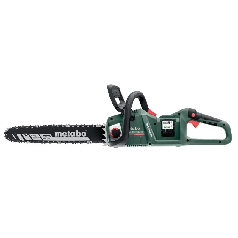 Sierra de cadena de batería MS 36-18 LTX BL 40 de Metabo