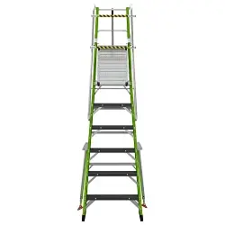 Escalera de fibra de vidrio con plataforma Stadium de Svelt