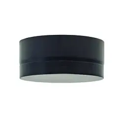 Tapón para tubo esmaltado negro para conductos de simple pared para estufas