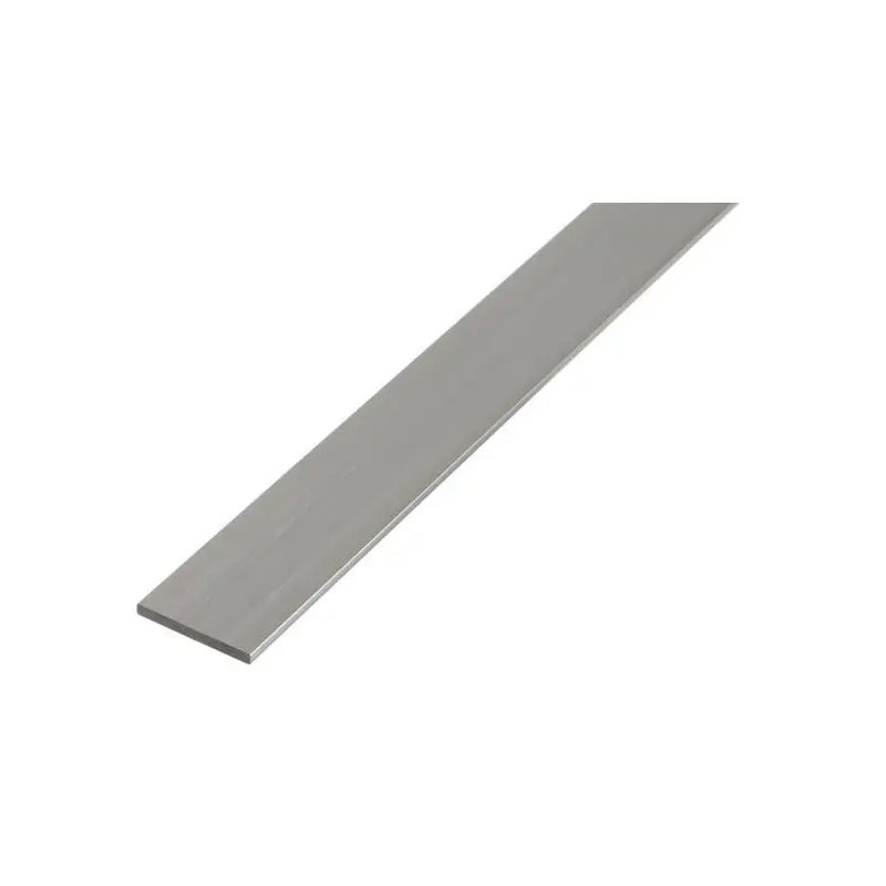 Pletina de aluminio natural de 1 metro
