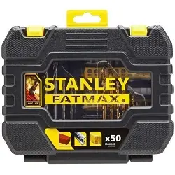 Juego de 50 piezas para atornillar y taladrar Stanley STA88542-XJ