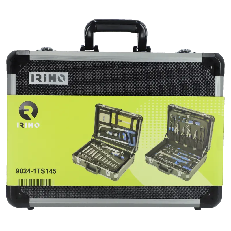 Maleta de aluminio con 145 herramientas Irimo 9024-1TS145