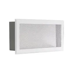 Rejilla de aireación en metal expandido con premarco