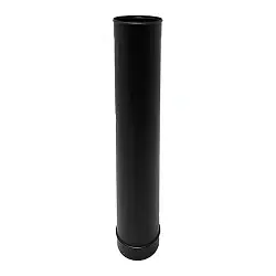 Tubo recto vitrificado para chimenea de simple pared TVNM Bofill