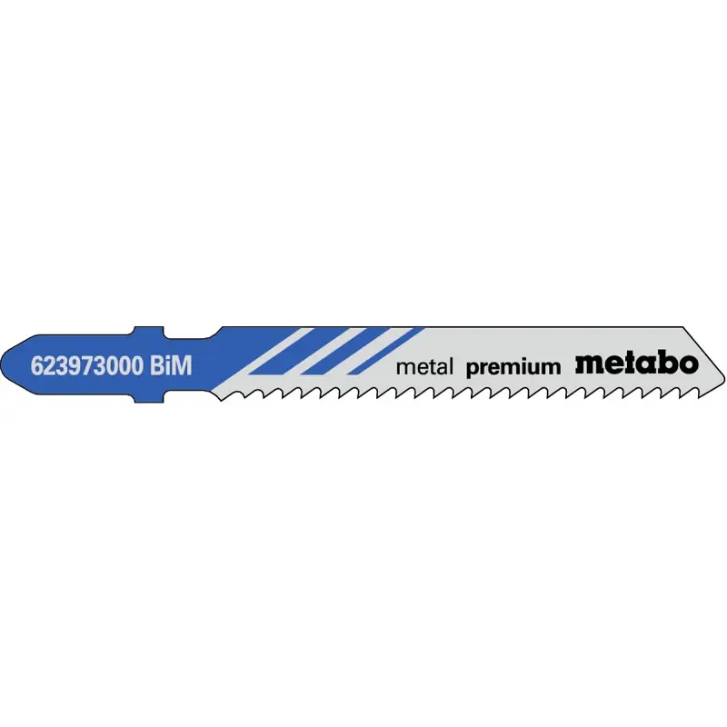 Blíster con 5 hojas de sierra de calar para metal Metabo 6.23973 T118BF