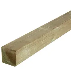 Poste de madera cuadrado...