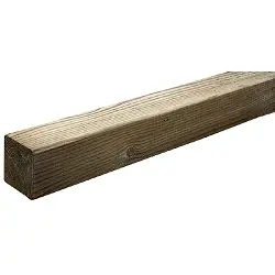 Poste de madera cuadrado...