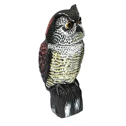 Búho espantapájaros con...