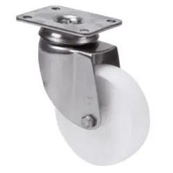 Rueda giratoria blanca Ø80...