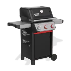 Barbacoa de gas Weber Spirit E-325 con 3 quemadores y Sear Zone – Hierro colado y mesas plegables
