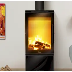Estufa de Leña Lacunza Calais 13 kW – Alta Eficiencia y Control Remoto
