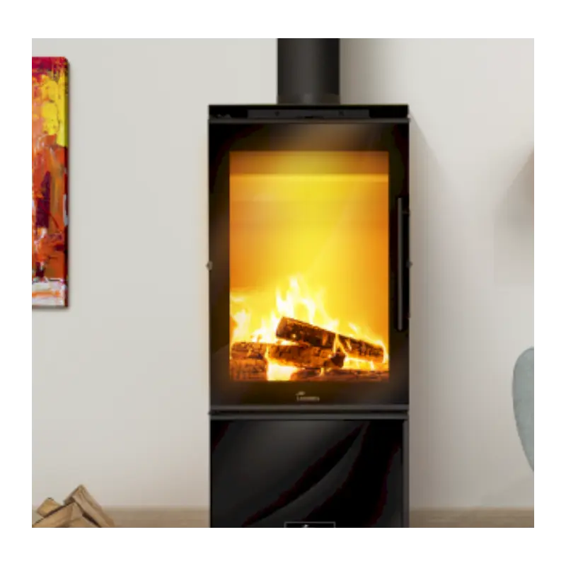 Estufa de Leña Lacunza Calais 13 kW – Alta Eficiencia y Control Remoto