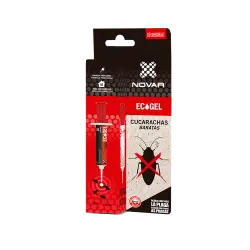 Insecticida gel jeringa Ecogel 10 g – Gel cucarachas profesional