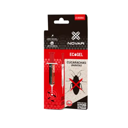 Insecticida gel jeringa Ecogel 10 g – Gel cucarachas profesional