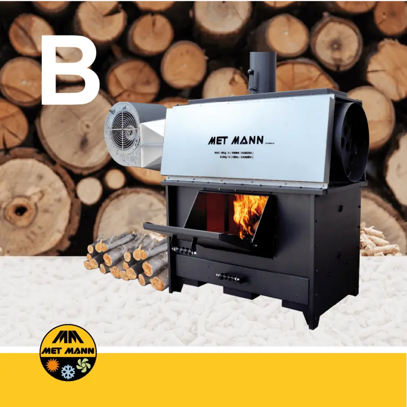 Estufa industrial ECO POL