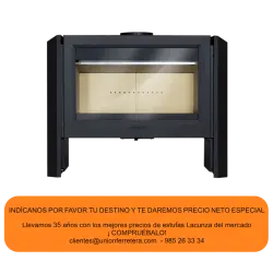 Estufa de leña León de Lacunza