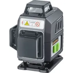 Láser verde tridimensional PocketPlane-Laser 4G · alineación precisa con trípode y accesorios