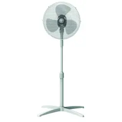 Ventilador de pie blanco...
