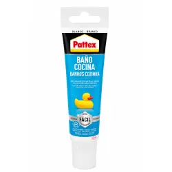 Silicona blanca Pattex baño...