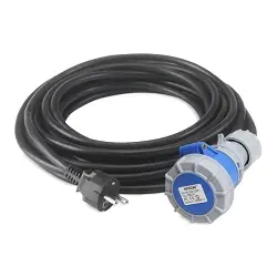 Cable adaptador con enchufe