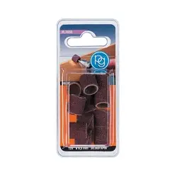 Pack de 12 bandas abrasivas cilíndricas